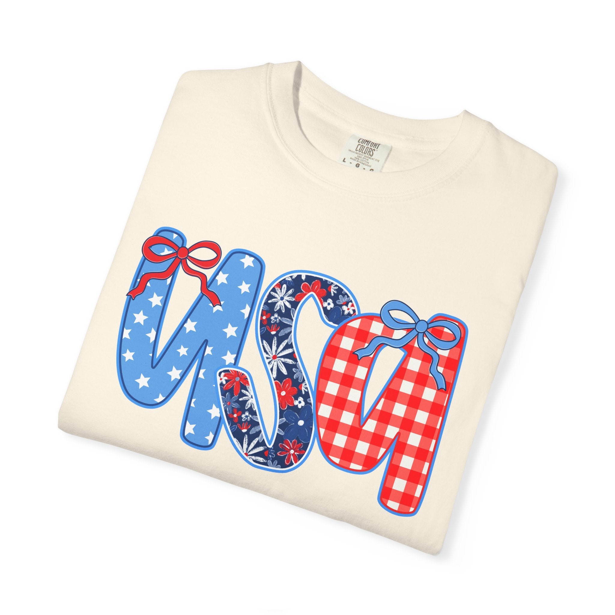 USA Graphic T-Shirt — Patriotic Fourth of July Tee