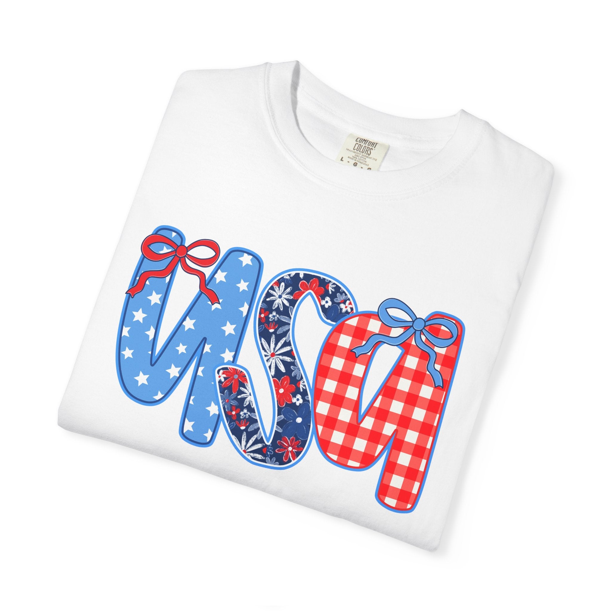USA Graphic T-Shirt — Patriotic Fourth of July Tee