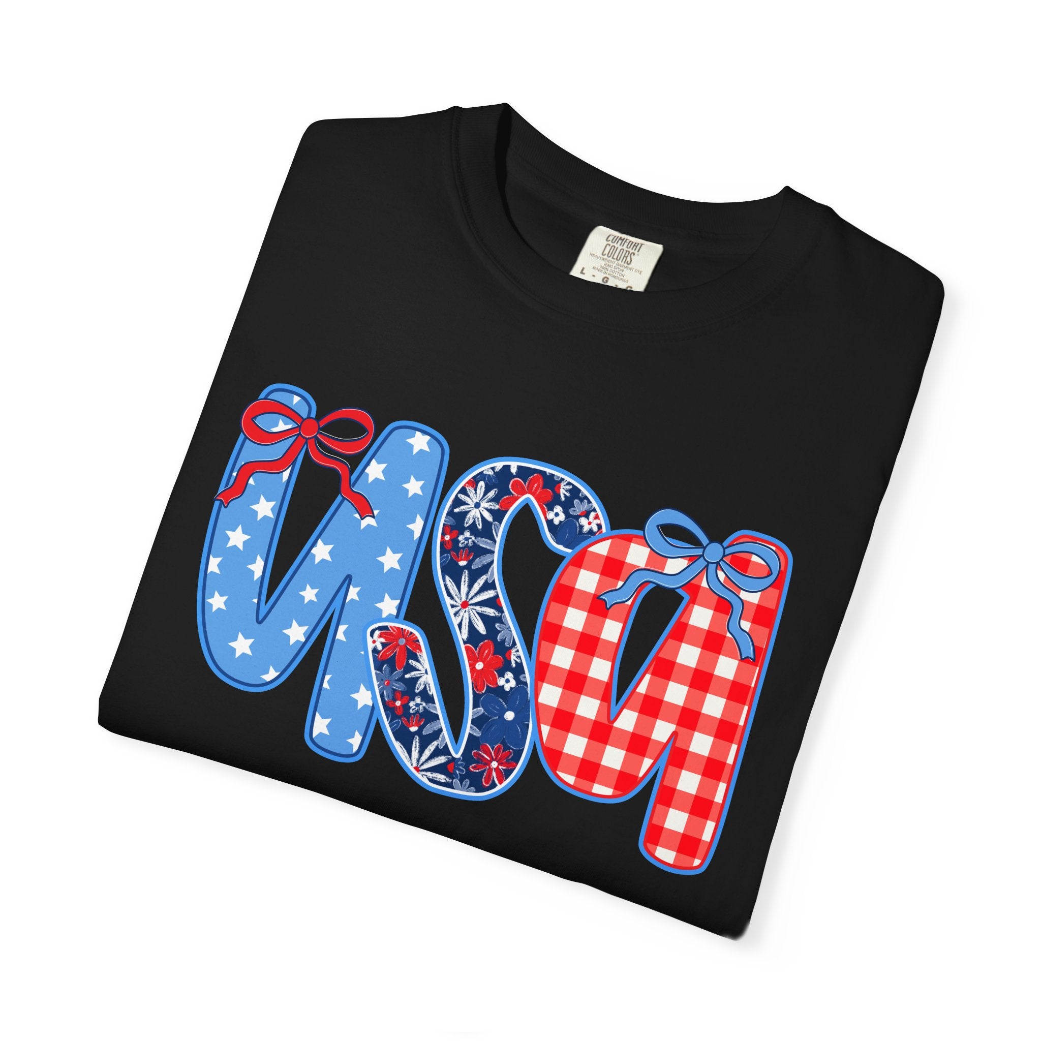 USA Graphic T-Shirt — Patriotic Fourth of July Tee
