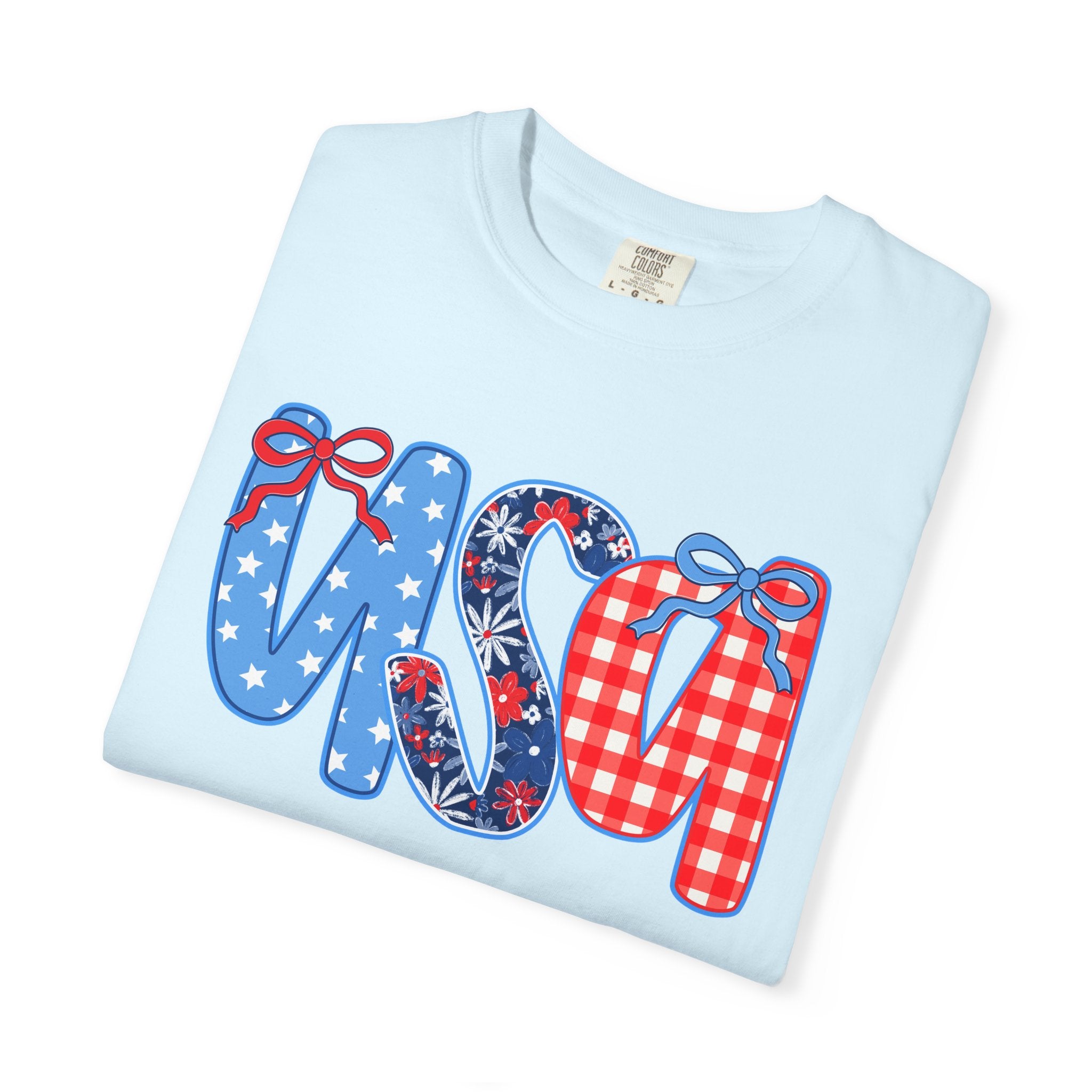 USA Graphic T-Shirt — Patriotic Fourth of July Tee