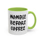 Mombie Before Coffee Mug | Accent Coffee Mug 11oz